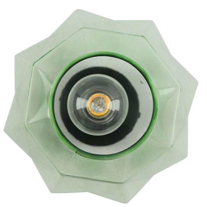Lámpara de techo verde retro, Anoek