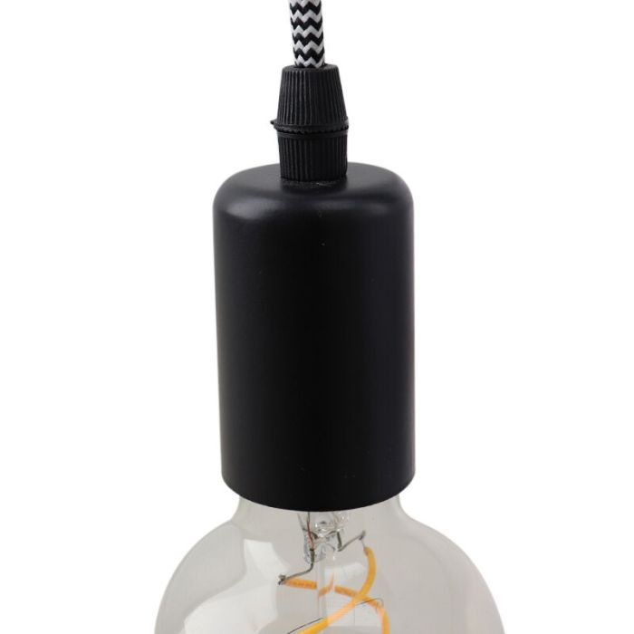 Aplique negro de madera, Rena
