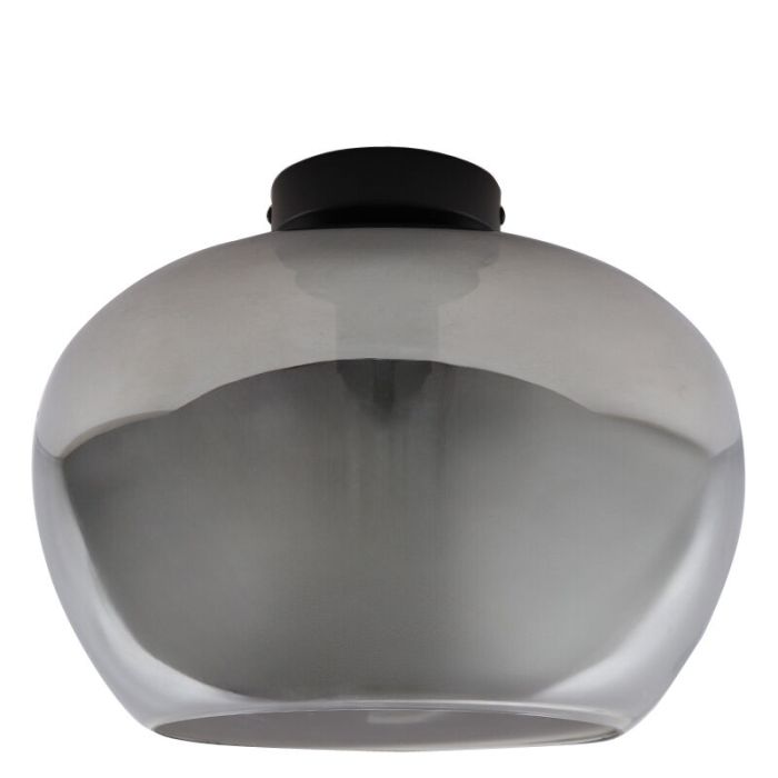 Lámpara de techo gris diseño, Vidro