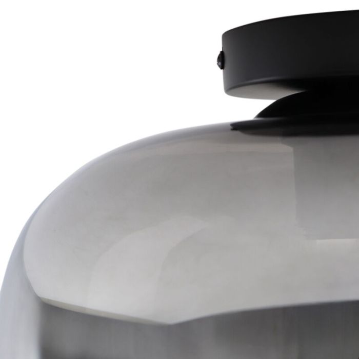 Lámpara de techo gris diseño, Vidro
