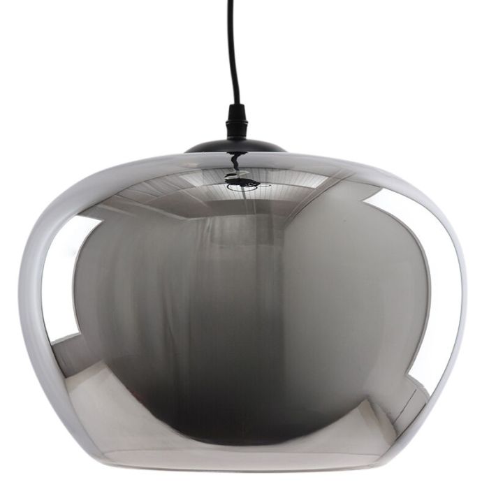 Lámpara colgante gris diseño, Vidro