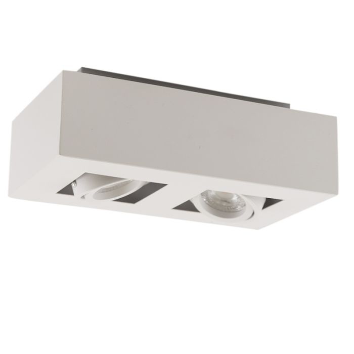 Aplique de techo blanco moderno, Akira