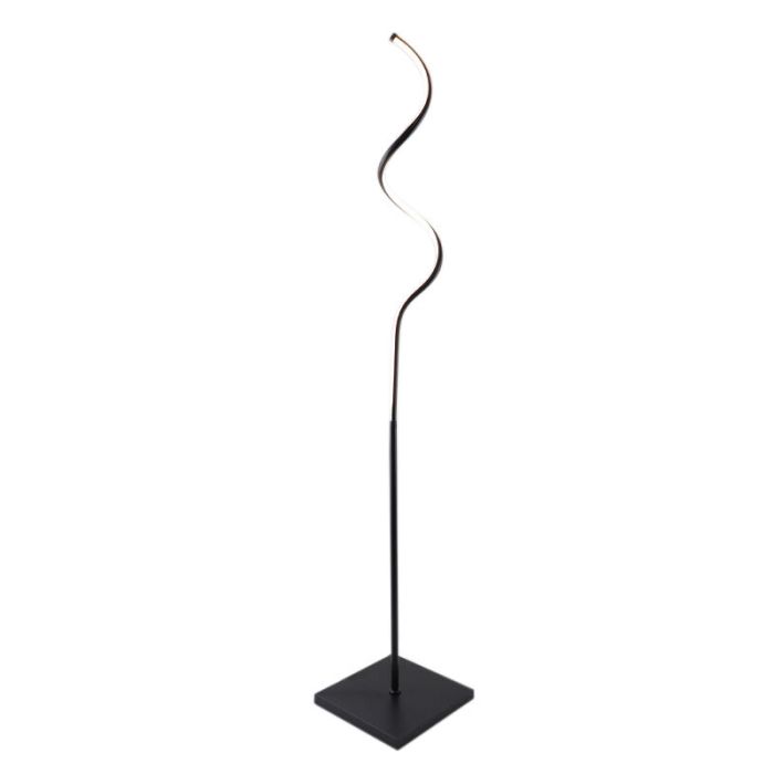 Lámpara de pie negra diseño, Giorgio, 11W, 3000K LED