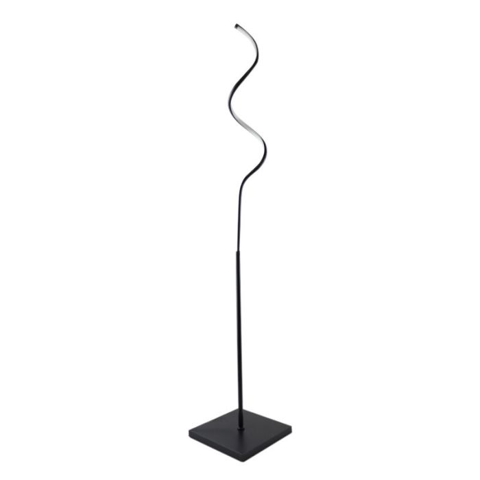 Lámpara de pie negra diseño, Giorgio, 11W, 3000K LED