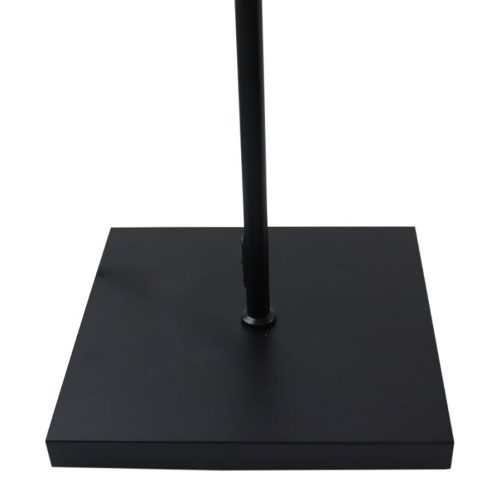 Lámpara de pie negra diseño, Giorgio, 11W, 3000K LED