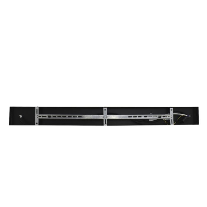 Lámpara colgante sin pantalla dorada de aluminio, Rika