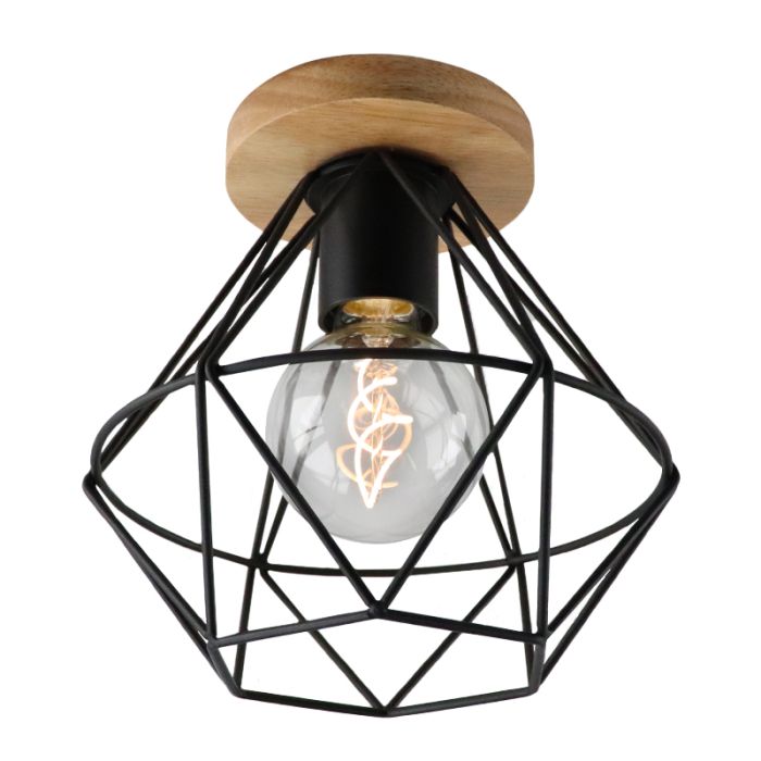Plafón de techo de madera marrón, Jochem