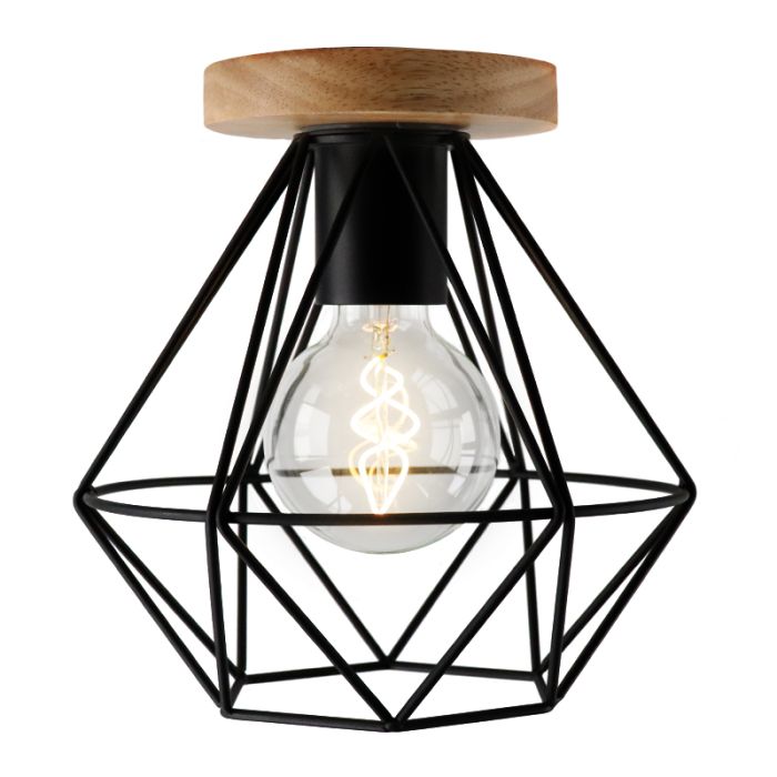 Plafón de techo de madera marrón, Jochem