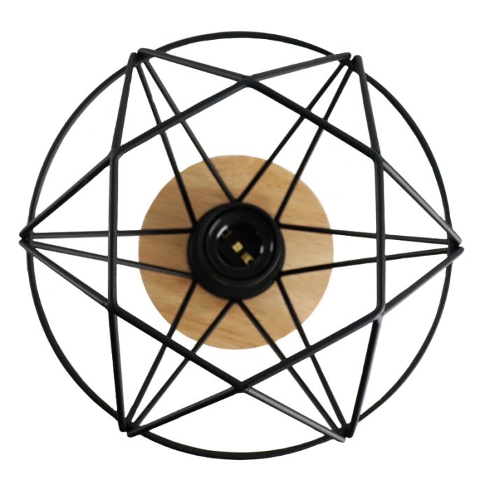 Plafón de techo de madera marrón, Jochem