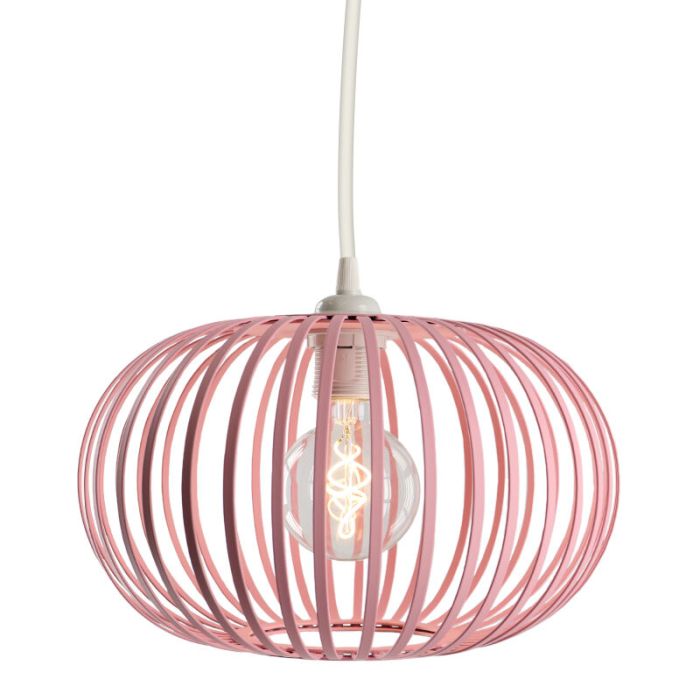 Lámpara colgante infantil rosa industrial, Lieve