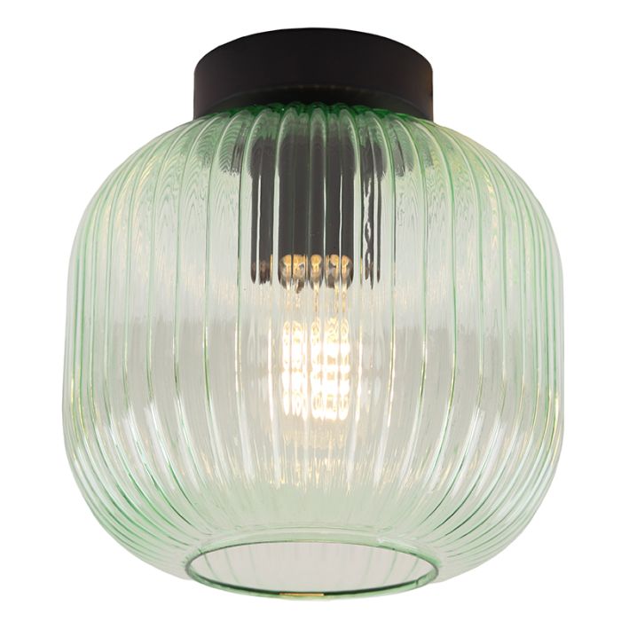 Lámpara de techo verde diseño, Charlois