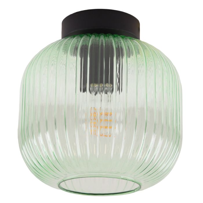Lámpara de techo verde diseño, Charlois