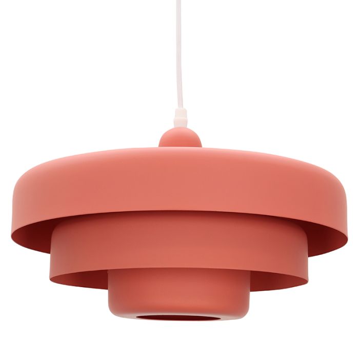 Lámpara colgante rosa moderna, Meredith