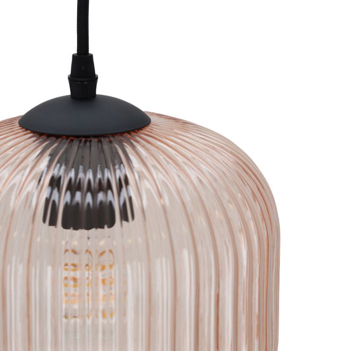 Lámpara colgante rosa diseño, Charlois