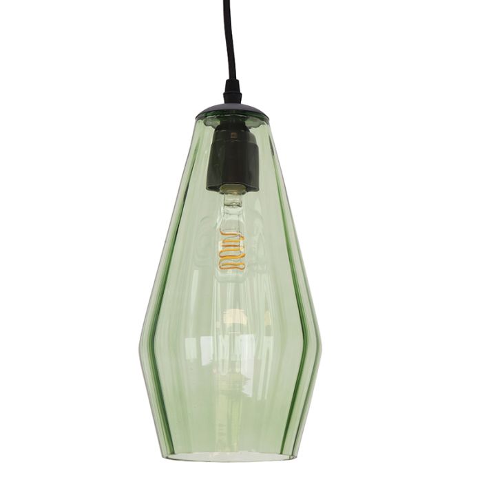 Lámpara colgante verde moderna, Aimee