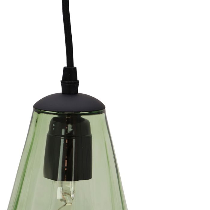 Lámpara colgante verde moderna, Aimee