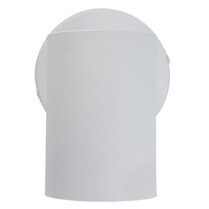 Foco de pared blanco moderno, Elena, con interruptor