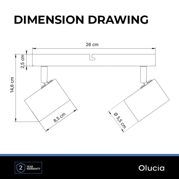 Lámpara de techo baño latón moderna, Ciara, IP44