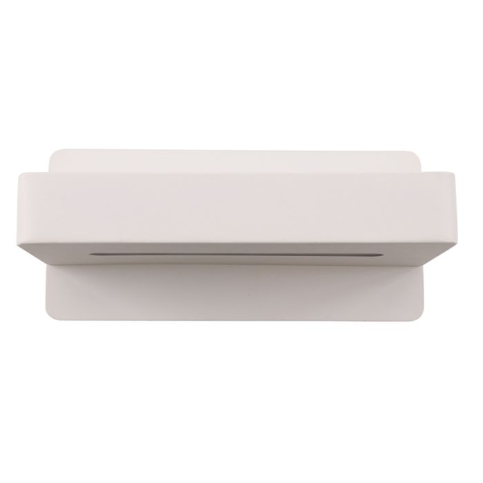 Aplique blanco moderno, Gregor, 10W, 3000K LED, con interruptor