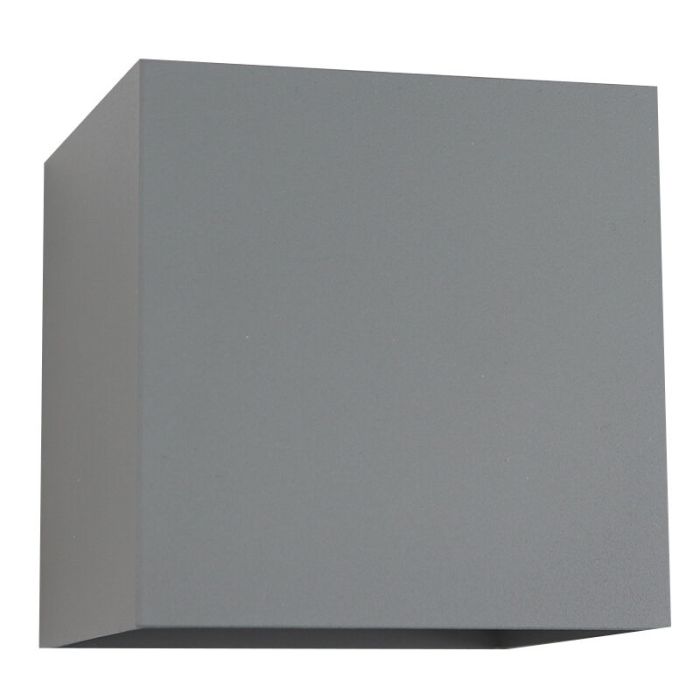 Aplique up down gris moderno, Dion, 6W, 3000K LED, IP65