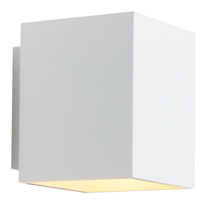 Aplique up down blanco moderno, Dalila