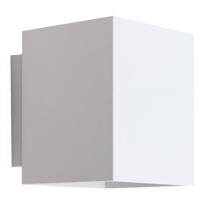 Aplique up down blanco moderno, Dalila
