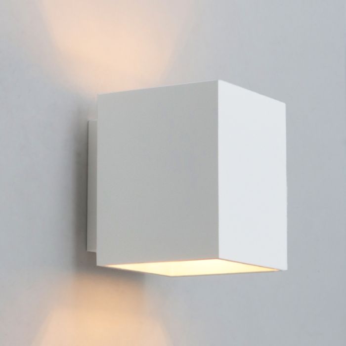 Aplique up down blanco moderno, Dalila