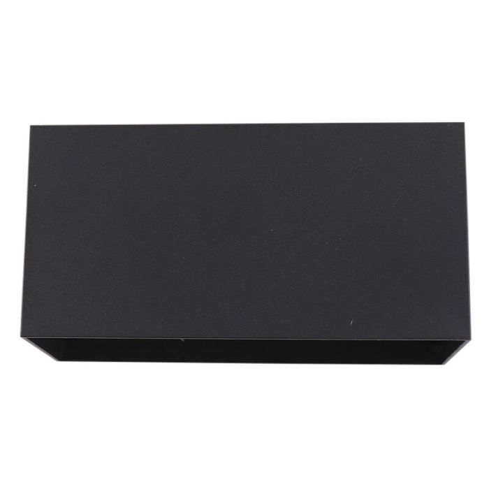 Aplique up down negro moderno, Dion, IP65