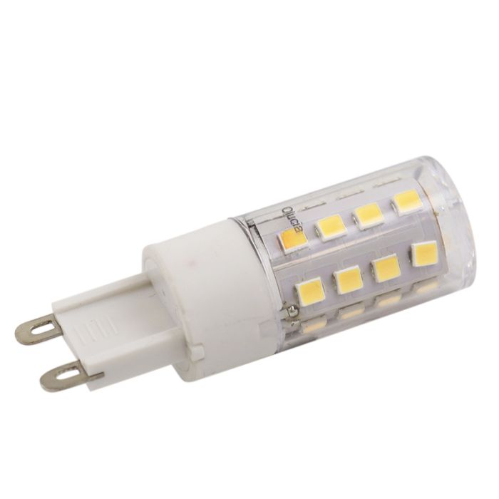 Olucia bombilla LED G9 regulable Kyo, 3W, 2200K