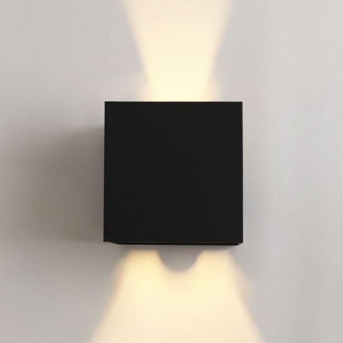 Aplique up down con sensor de movimiento, Dion, 6W, 2700K LED, IP65