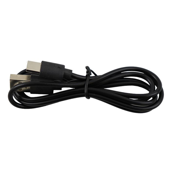 Aplique de pared recargable negro moderno, Rodigo, 1W, 3000K LED, IP44