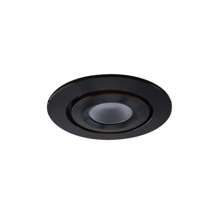 Rona foco empotrable orientable para porche, IP44, regulable, negro