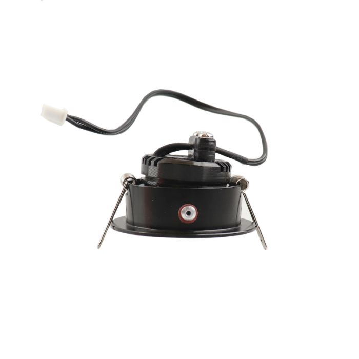 Rona foco empotrable orientable para porche, IP44, regulable, negro
