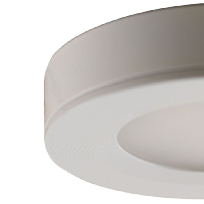 Lámpara redonda para armario de cocina, blanco