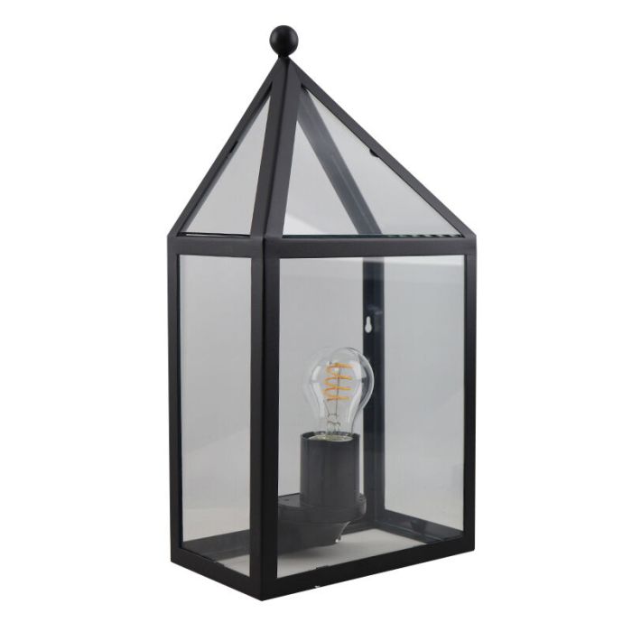 Lámpara exterior negra antigua, Janco, IP23