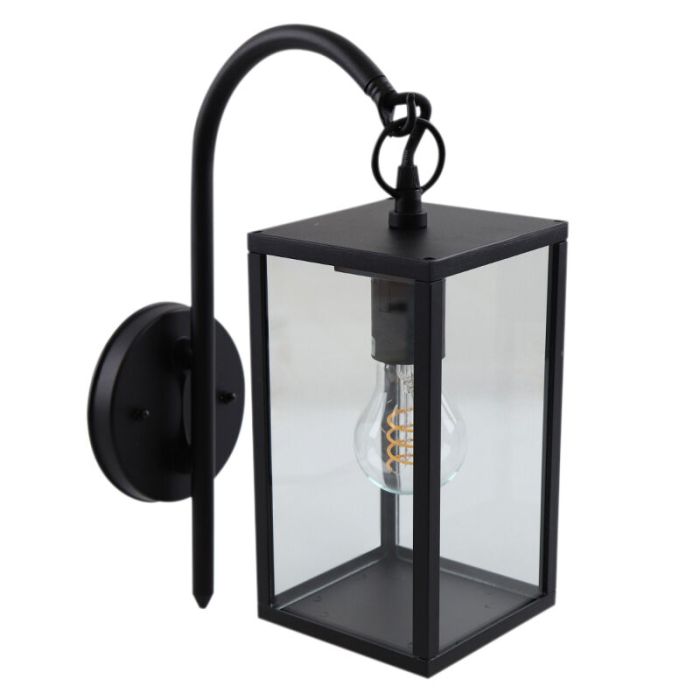 Lámpara exterior negra antigua, Janco, IP44