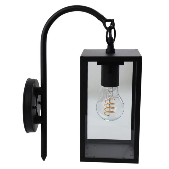 Lámpara exterior negra antigua, Janco, IP44
