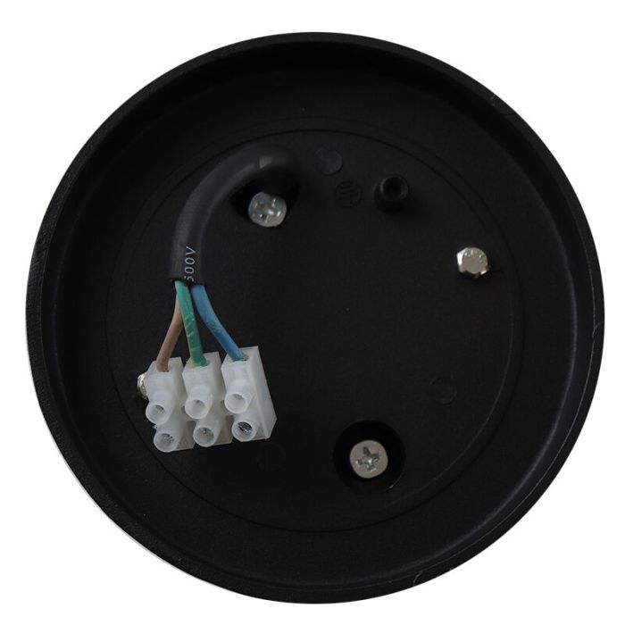 Lámpara exterior negra antigua, Janco, IP44