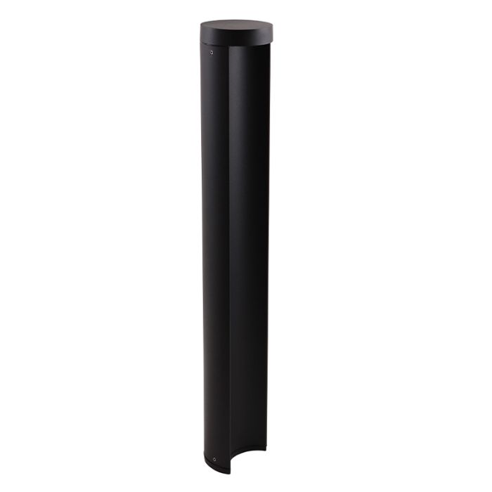 Lámpara exterior negra moderna, Moreno, 6W, 3000K LED, IP54
