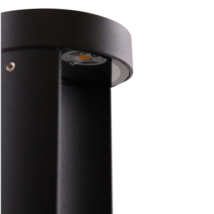 Lámpara exterior negra moderna, Moreno, 6W, 3000K LED, IP54