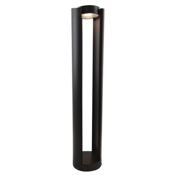 Lámpara exterior negra moderna, Mason, 10W, 3000K LED, IP54