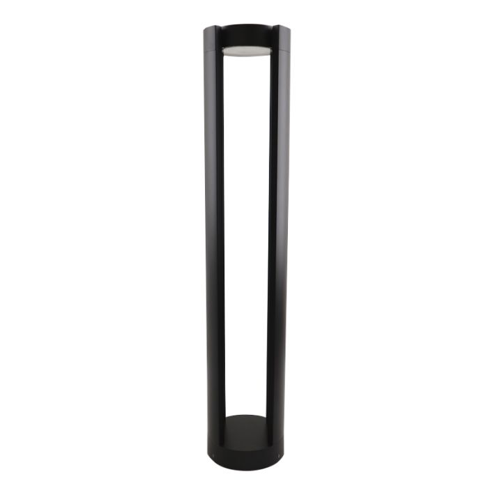 Lámpara exterior negra moderna, Mason, 10W, 3000K LED, IP54