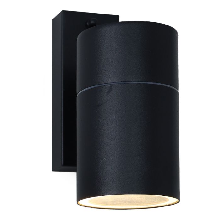 Lámpara exterior negro moderno, Pedro, IP44