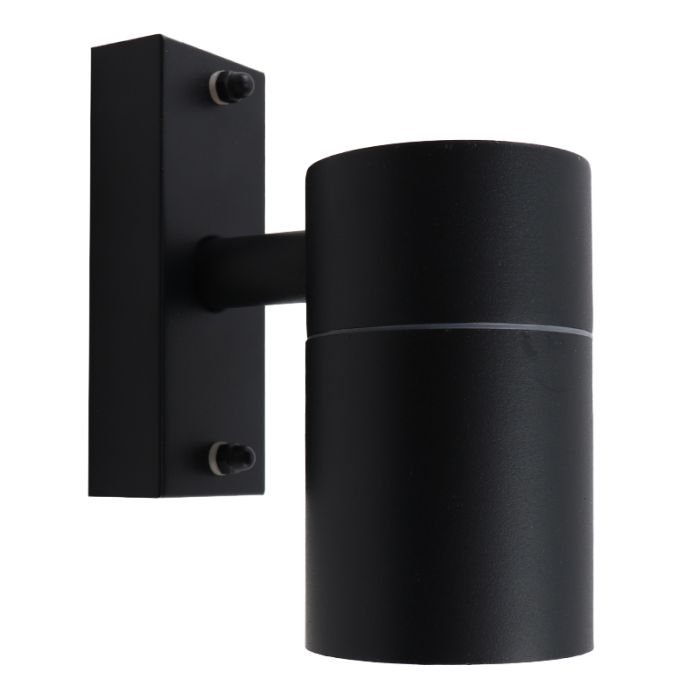 Lámpara exterior negro moderno, Pedro, IP44
