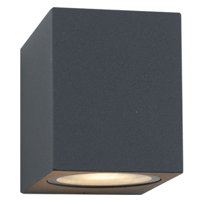 Lámpara exterior antracita moderno, Corella, IP44