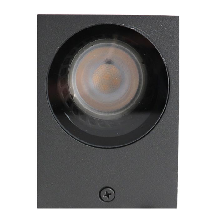 Lámpara exterior antracita moderno, Corella, IP44