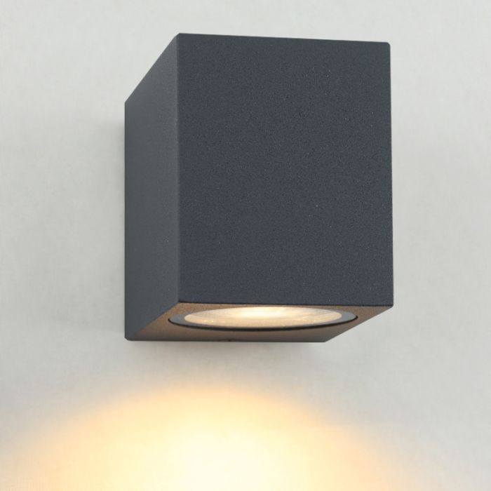 Lámpara exterior antracita moderno, Corella, IP44