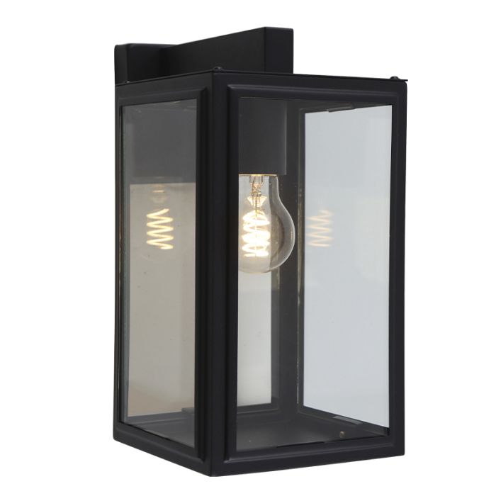 Lámpara exterior negra moderna, Sidney, IP44