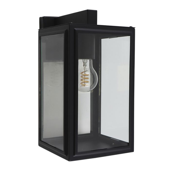 Lámpara exterior negra moderna, Sidney, IP44