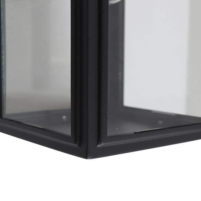 Lámpara exterior negra moderna, Sidney, IP44